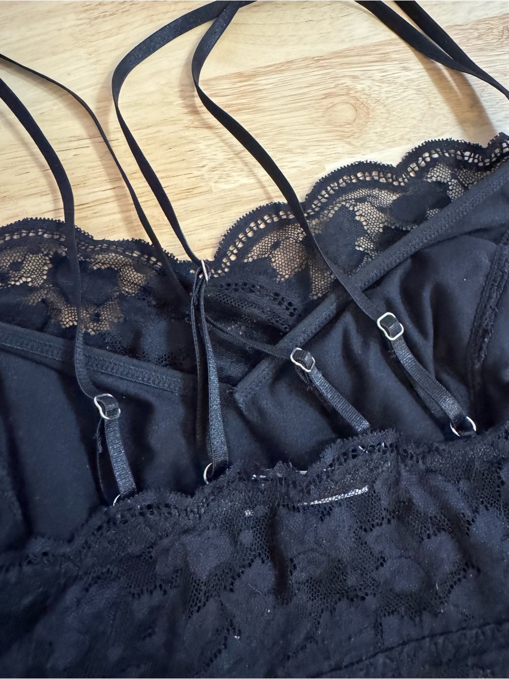Black Lace Bralette - Picture 4 of 9